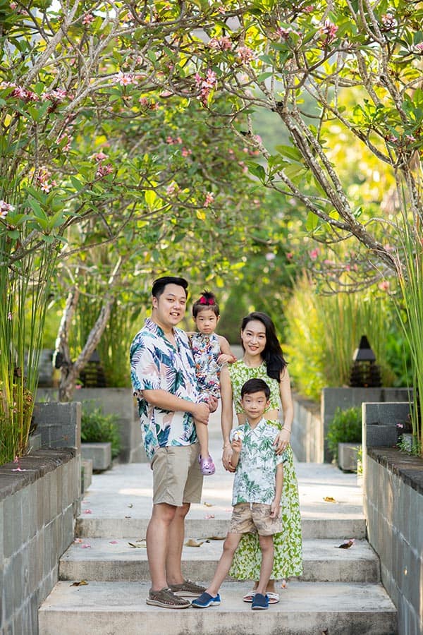 Ritz-Carlton Bali Family Photo 07